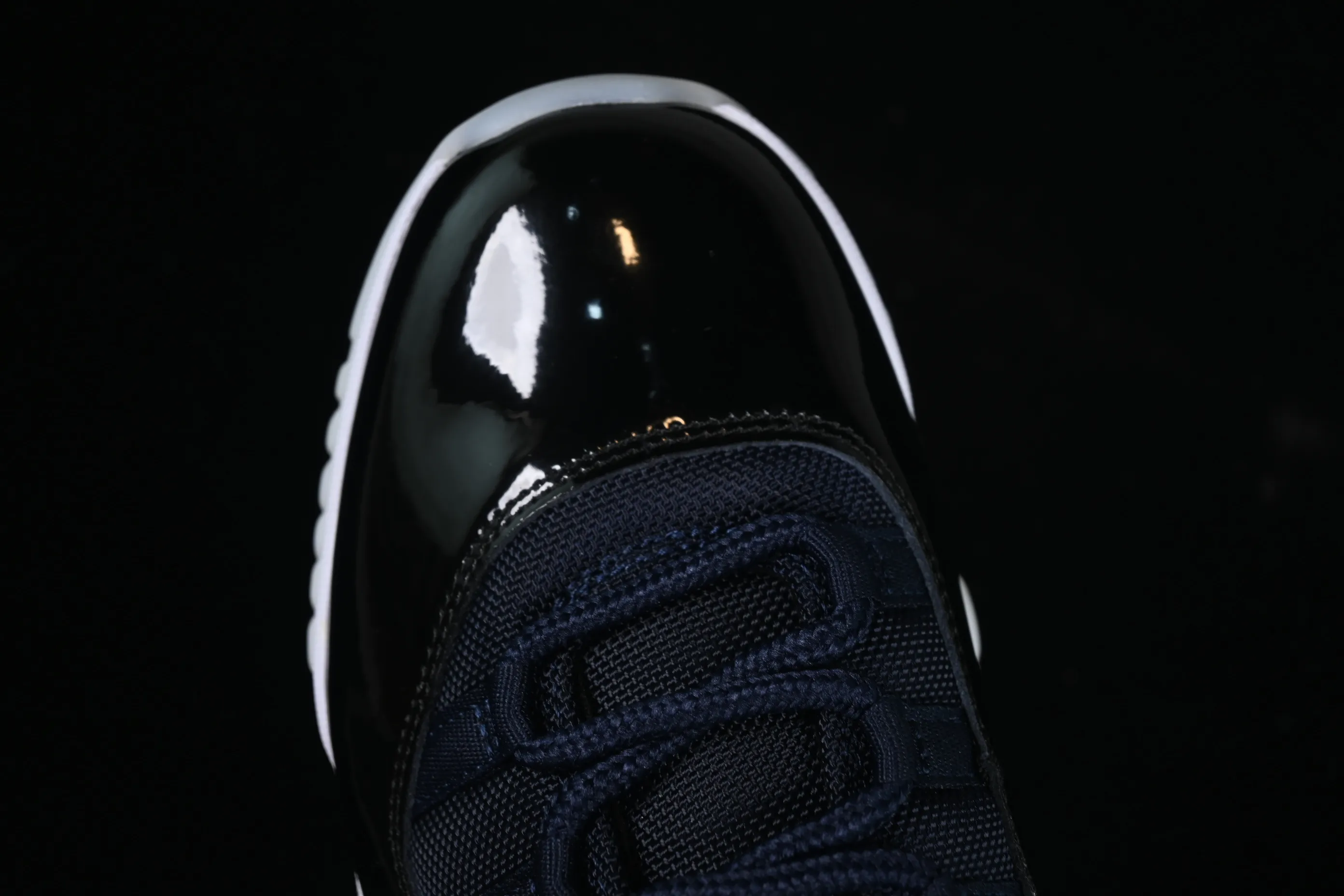 All categories Air Jordan Jordan series basketball shoes Air Jordan 11 Air Jordan 11 Retro AJ11 Joe 11 navy blue high-top basketball shoes CT8012-406